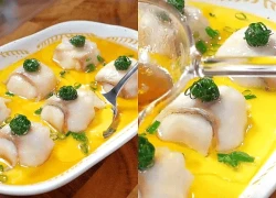 Cứ 3 ngày tôi lại hấp món này một lần: Trứng hấp đậu phụ cá lóc 6 phút là xong, mềm tan, không tanh, ăn một miếng đã đủ chất