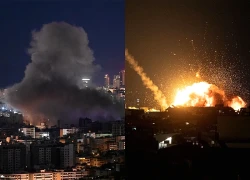 Iran phóng nhiều đợt tên lửa trong đêm; Israel không kích quy mô lớn