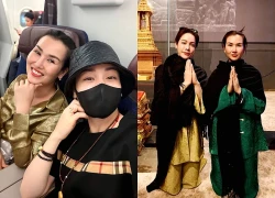 Nhật Kim Anh và Võ Hạ Trâm đi Ấn Độ hành hương sau Tết