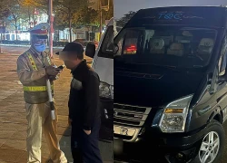 Ô tô của nhà tang lễ ở Hà Nội bị niêm phong vì tài xế vi phạm nồng độ cồn