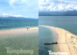 Tận thấy con đường giữa biển 'độc nhất vô nhị' ở Việt Nam