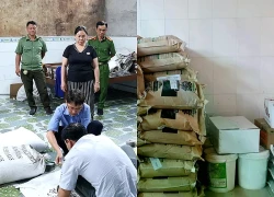 Triệt phá đường dây sản xuất, vận chuyển phân bón lậu quy mô lớn