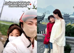 Hòa Minzy nói về khoảnh khắc ăn diện giản dị, lái xe máy chở bé Bo ở quê