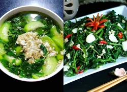 Một loại rau quen thuộc trong mâm cơm nhưng người xưa khuyên nên ăn vào đầu tuần để "mở vận"