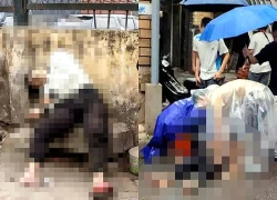 Người đàn ông nghi đột tử cạnh tường rào ga Giáp Bát