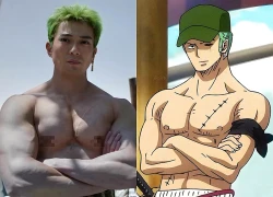 Tài tử đóng Zoro trong One Piece gây sốt vì đẹp hơn bản gốc, đến cả cơ bắp cũng xé truyện bước ra