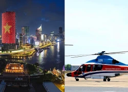 Du lịch TP HCM có thêm tour trực thăng ngắm cảnh, giá từ 2,9 triệu đồng
