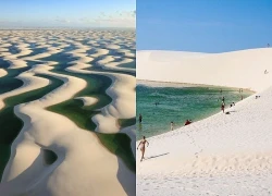 Kỳ quan thiên nhiên nhìn như 'tấm ga trải giường' khổng lồ của Brazil