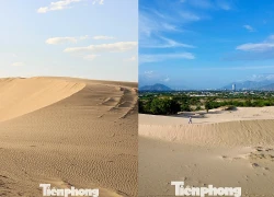 Tận thấy 'tiểu sa mạc' ở Khánh Hòa