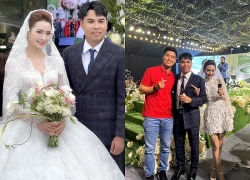 Toàn cảnh đám cưới Đức Huy - MC Mù Tạt: Cô dâu chú rể đẹp đôi, Công Phượng, Văn Toàn và dàn sao ĐT Việt Nam đổ bộ