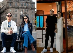 Tăng Thanh Hà tình tứ bên chồng, một chi tiết gây chú ý