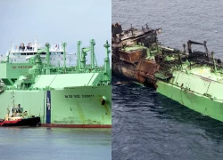 Tàu chở nhiên liệu của Nga bị tấn công, trôi dạt gần Italy