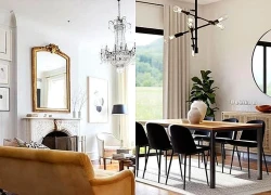 Vị trí treo gương trong nhà giúp gia chủ làm ăn phát đạt, tiền tài vào như nước, gia đình ấm êm