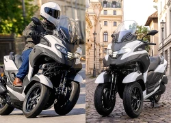 Yamaha trình làng xe máy 3 bánh có túi khí