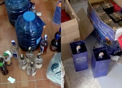 Bóc trần chiêu biến hơn 10.000 chai rượu trôi nổi thành hàng ngoại