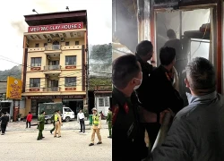 Cháy nhà nghỉ ở Mèo Vạc, 95 du khách nước ngoài thoát thân an toàn