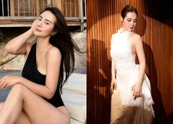 Huyền Lizzie mặc đồ bơi một mảnh cut-out táo bạo, vợ Hà Việt Dũng nhận xét ngay 1 câu