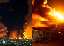 Iran bắn hỏa lực trúng mục tiêu, căn cứ quân sự Mỹ bốc cháy dữ dội