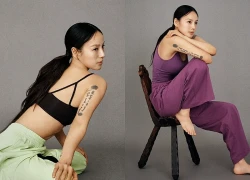 Lee Hyori khoe vóc dáng săn chắc, visual 'chất lừ' nhờ yoga
