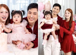 Puka và Gin Tuấn Kiệt lần đầu công khai cận dung mạo con gái