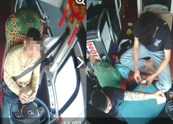 Tài xế và 2 phụ xe khách vừa lái xe trên cao tốc vừa đánh bạc