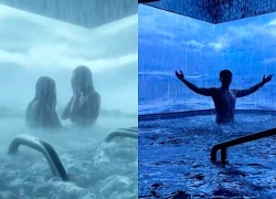 Trung Quốc xuất hiện spa "tắm bão tố" gây sốt: Sấm chớp, mưa lớn và sốc điện trong bể tắm