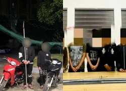 23 thanh thiếu niên chuẩn bị dao "phóng lợn", hẹn đua xe qua TikTok