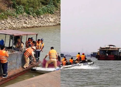 Chìm tàu ở Phú Thọ, Thiếu tướng Nguyễn Minh Tuấn trực tiếp chỉ đạo tìm kiếm