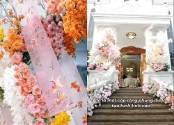 Đám cưới của cặp đôi Sóc Trăng đẹp khá tinh tế với tông pastel giữa dinh thự xa hoa, từng chi tiết đều được vẽ bằng tay