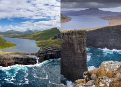 Độc đáo hồ nước 'nổi' trên mặt biển Đại Tây Dương