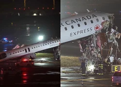 Máy bay Canada nát đầu vì đâm phải xe cứu hỏa ở Mỹ, 2 phi công thiệt mạng