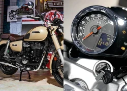 Môtô cổ điển Honda 348cc, phanh ABS 2 kênh, giá hơn 125 triệu đồng