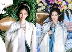 Ngu Thư Hân ghi điểm với tạo hình cổ trang nhẹ nhàng