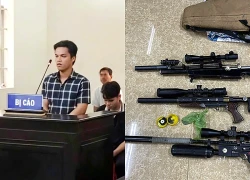3 nam thanh niên ở Tây Ninh hầu tòa vì mua súng bắn cò