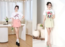 Áo thun trắng đem lại sự thoải mái cho cả ngày dài