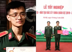 Chân dung chàng trai 25 tuổi được phong hàm thượng úy