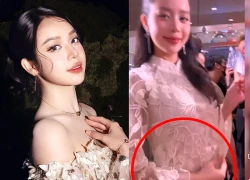 Hoa hậu Thanh Thủy xuất hiện kín đáo lạ thường, lộ chi tiết đáng ngờ