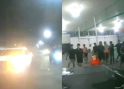 Hỗn loạn cảnh 3 xe bán tải rượt đuổi, hành hung người trong đêm tại Đồng Tháp