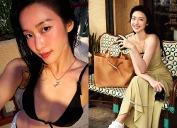 Khả Ngân mặc đồ bơi hai mảnh gợi cảm trong chuyến du lịch ở Thái Lan