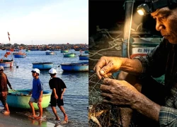 Lâm Đồng: Khi phố biển Mũi Né ngủ, làng chài thức cùng sóng gió