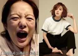 Nữ diễn viên Hwang Bo Ra gặp biến chứng khi làm IVF, gương mặt sưng phù