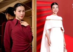 Phản xạ cực nhanh đã giúp MC Hoàng Oanh khỏi sự cố "nóng mặt" ngay giữa sự kiện