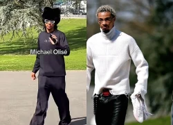 Sốc với gu thời trang tuyển Pháp, hội quân mà ngỡ Paris Fashion Week, Michael Olise "giật spotlight" với mũ lông độc lạ