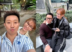 Trấn Thành tình tứ khi về quê vợ