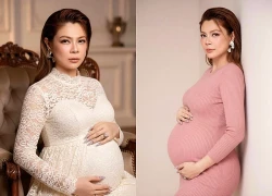 Ca sĩ Thanh Thảo đăng ảnh 'bế bụng bầu'