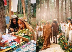Cặp đôi tổ chức đám cưới 'lạ lùng' giữa rừng thông Đà Lạt