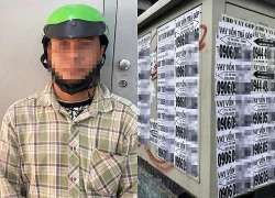 Dán cả trăm tờ quảng cáo tín dụng đen, người đàn ông bị phạt 1,5 triệu đồng