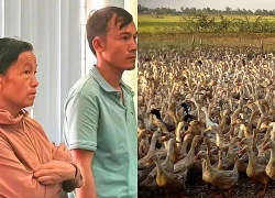 Hai mẹ con bắt trộm 1.000 con vịt đem đi bán ở Tây Ninh