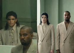 Không thể tin Michael Jackson "bằng xương bằng thịt" ngồi ngay sau Kanye West