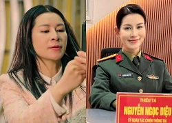 Nữ diễn viên đang nhận gạch đá trên phim giờ vàng VTV ngoài đời là Đại uý công an